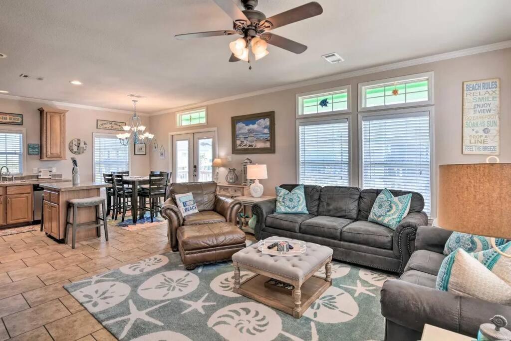 Coastal Heaven - Crystal Beach Relaxing Beach Home Bolivar Peninsula Ngoại thất bức ảnh