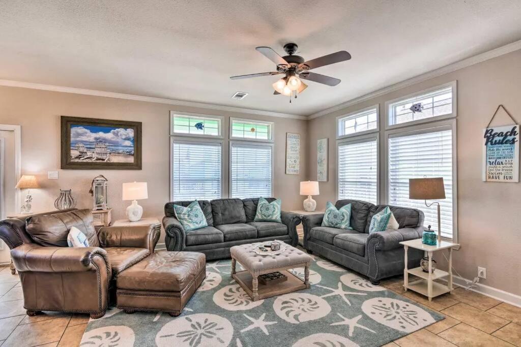 Coastal Heaven - Crystal Beach Relaxing Beach Home Bolivar Peninsula Ngoại thất bức ảnh